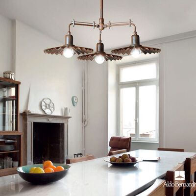 Brass designer lighting systems