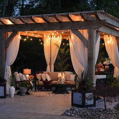 How to enlighten home exterior areas
